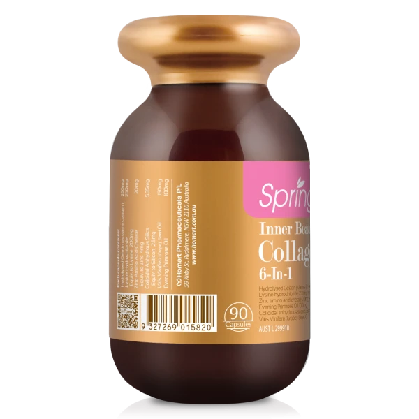 Thực phẩm bảo vệ sức khỏe: Inner Beauty Collagen 6-In-1 90 viên
