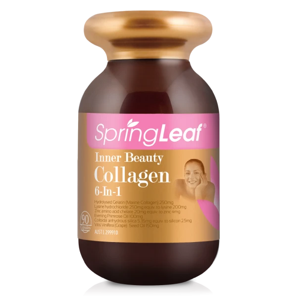 Thực phẩm bảo vệ sức khỏe: Inner Beauty Collagen 6-In-1 90 viên