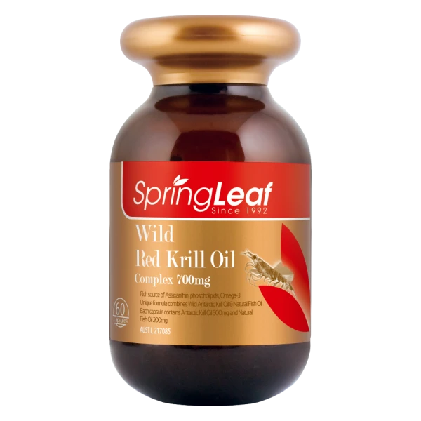 Thực phẩm bảo vệ sức khỏe: Springleaf Wild Red Krill Oil
