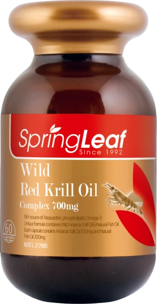 Thực phẩm bảo vệ sức khỏe: Springleaf Wild Red Krill Oil