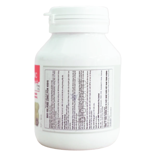 TPBVSK kẽm cho trẻ em 120 viên (Zinc for Kids)