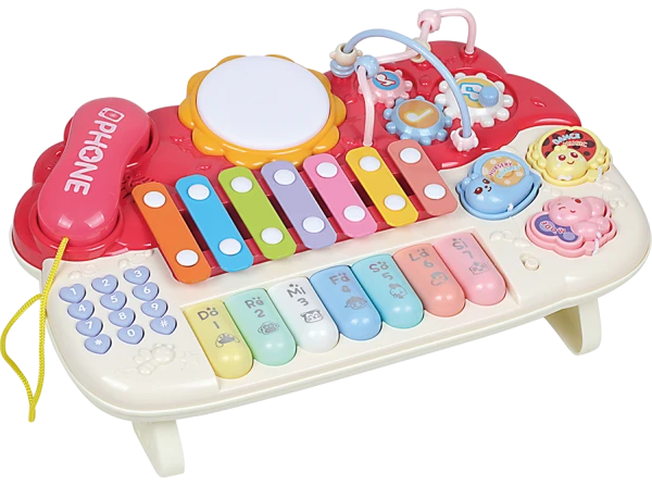 Bàn chơi đa năng piano cao cấp RFD372837 C512 (Hồng)