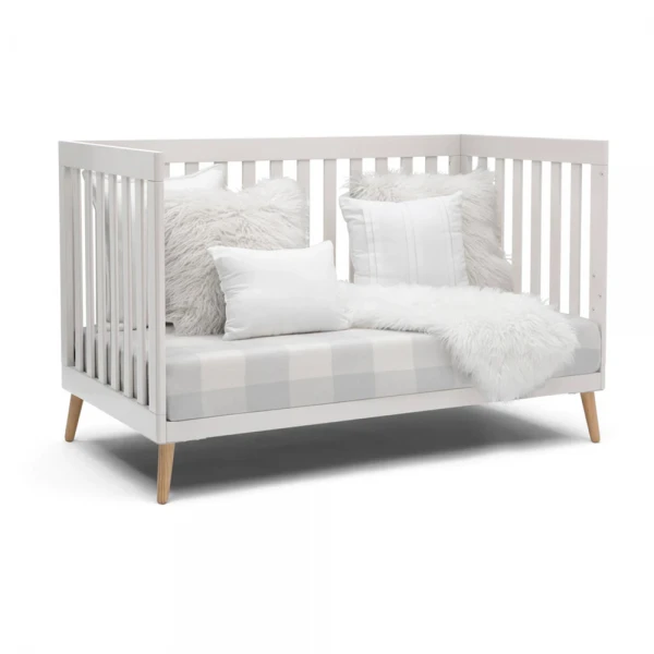Giường cũi đa năng Delta Children, Biancan White