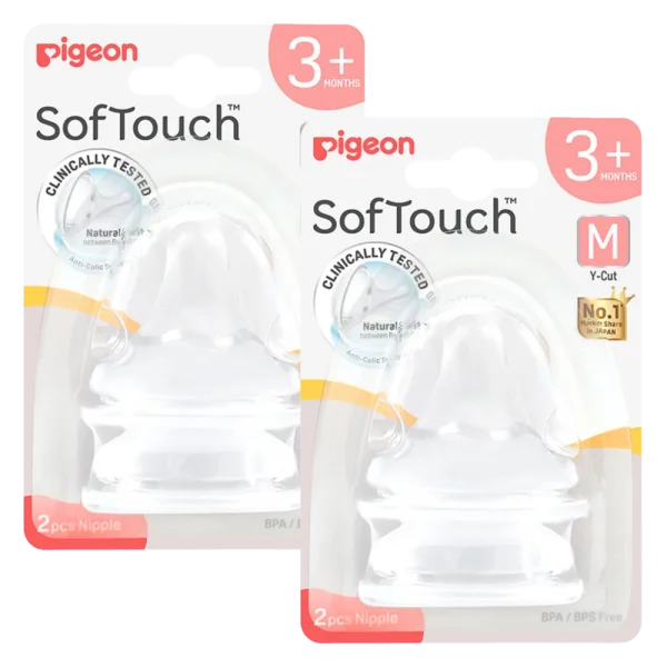 Combo 2 Núm Ty Softouch Pigeon size M