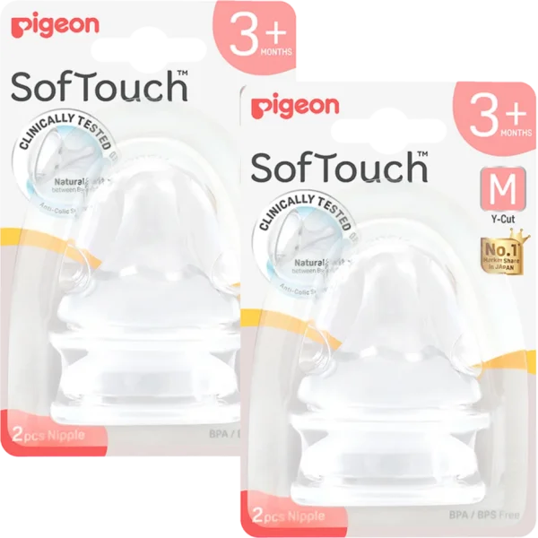 Combo 2 Núm Ty Softouch Pigeon size M