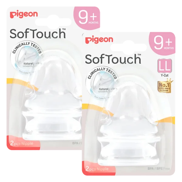 Combo 2 Núm Ty Softouch Pigeon size LL