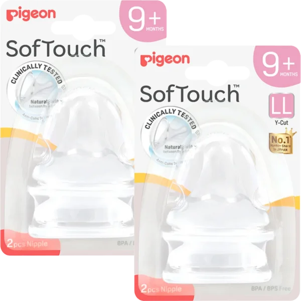 Combo 2 Núm Ty Softouch Pigeon size LL