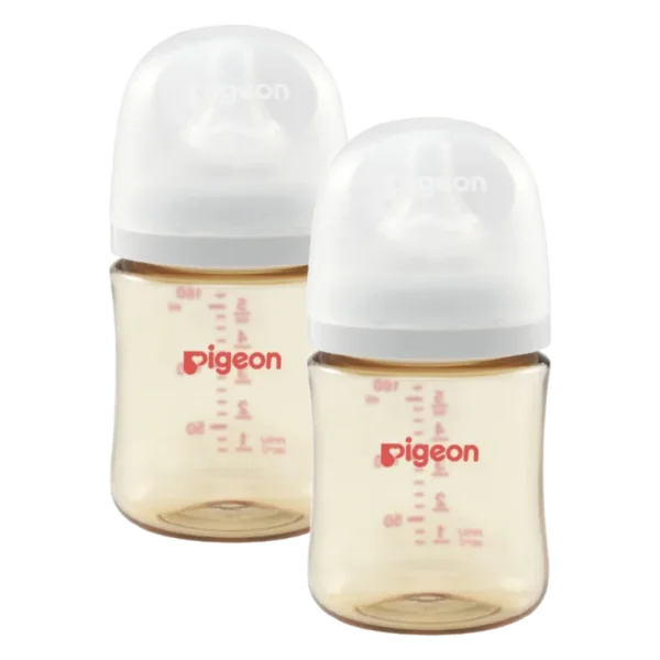 Combo 2 Bình Sữa Pigeon PPSU Softouch Baby-Friendly World 160ml (SS)