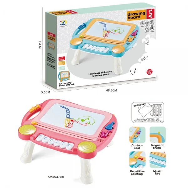 Bảng vẽ lớn kèm đàn piano LH16882121 C512 (Xanh dương)
