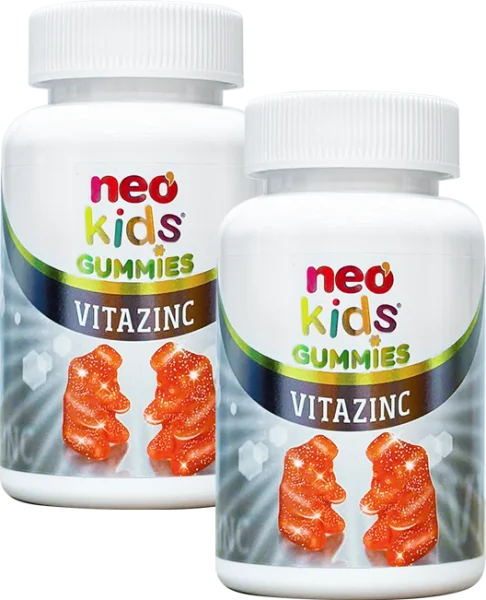 Combo 2 Thực phẩm bảo vệ sức khoẻ NEO KIDS® GUMMIES VITAZINC