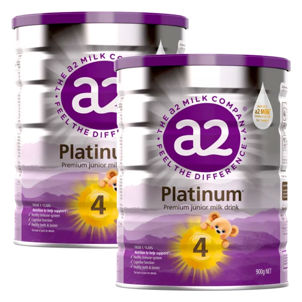 Combo 2 Sữa a2 Platinum Premium Infant Formula số 4 900g (từ 3 tuổi)