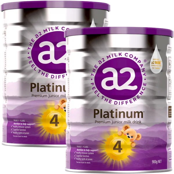 Combo 2 Sữa a2 Platinum Premium Infant Formula số 4 900g (từ 3 tuổi)