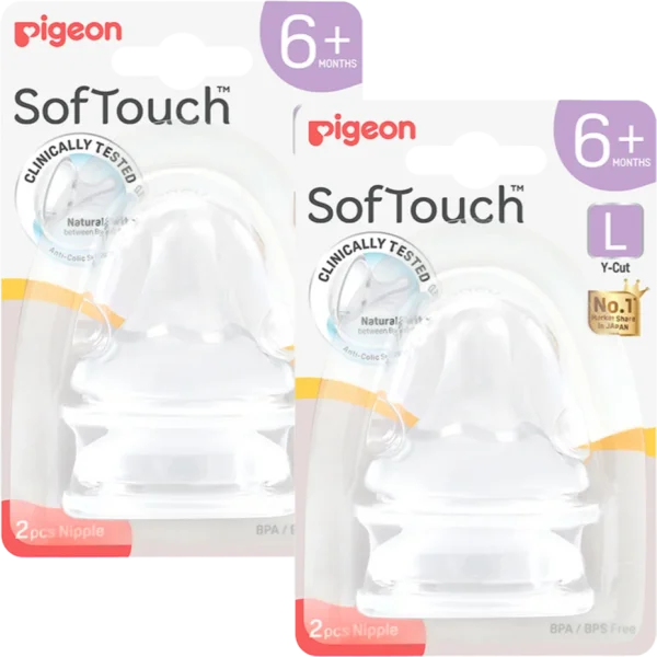 Combo 2 Núm Ty Softouch Pigeon size L