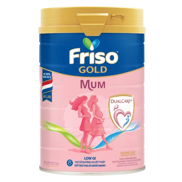 Sữa bầu Friso Mum Gold 830g hương cam *Giao bao bì ngẫu nhiên