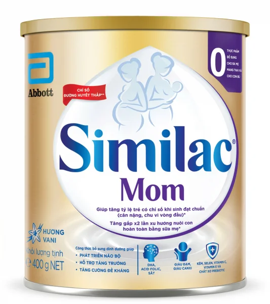 Similac Mom Hương Vani, 400g *Giao bao bì ngẫu nhiên