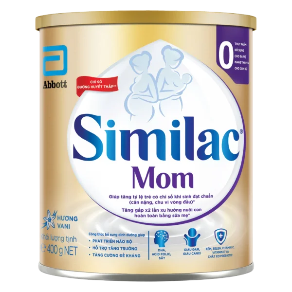 Similac Mom Hương Vani, 400g *Giao bao bì ngẫu nhiên