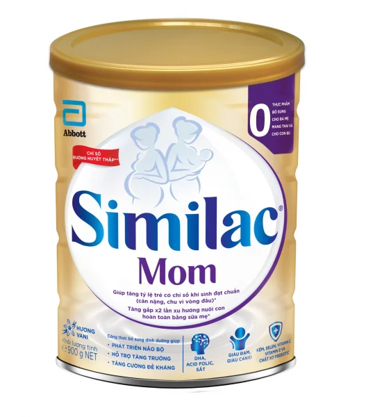 Sữa bầu Similac Mom 900g hương Vani *Giao bao bì ngẫu nhiên
