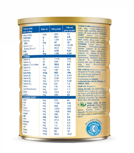 Combo 4 lon Sữa bầu Similac Mom 900g hương Vani