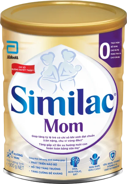 Sữa bầu Similac Mom 900g hương Vani *Giao bao bì ngẫu nhiên