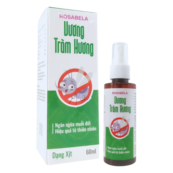 Chai xịt chống muỗi Vương Tràm Hương 60ml *Giao bao bì ngẫu nhiên