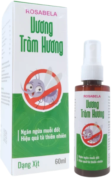 Chai xịt chống muỗi Vương Tràm Hương 60ml *Giao bao bì ngẫu nhiên