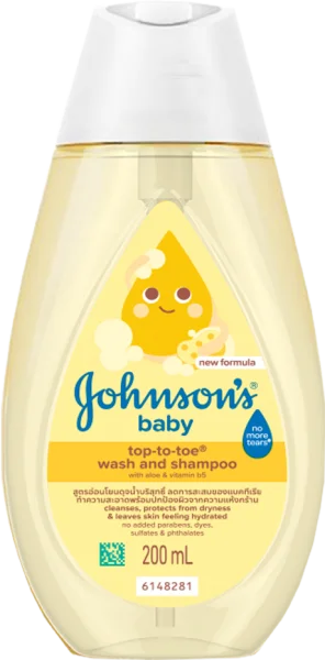 Sữa tắm gội toàn thân Johnson Baby 200ml *Giao bao bì ngẫu nhiên