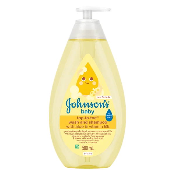 Sữa tắm gội toàn thân Johnson Baby 500ml *Giao bao bì ngẫu nhiên