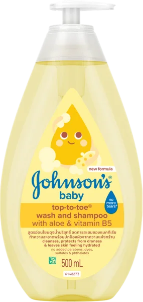 Sữa tắm gội toàn thân Johnson Baby 500ml *Giao bao bì ngẫu nhiên