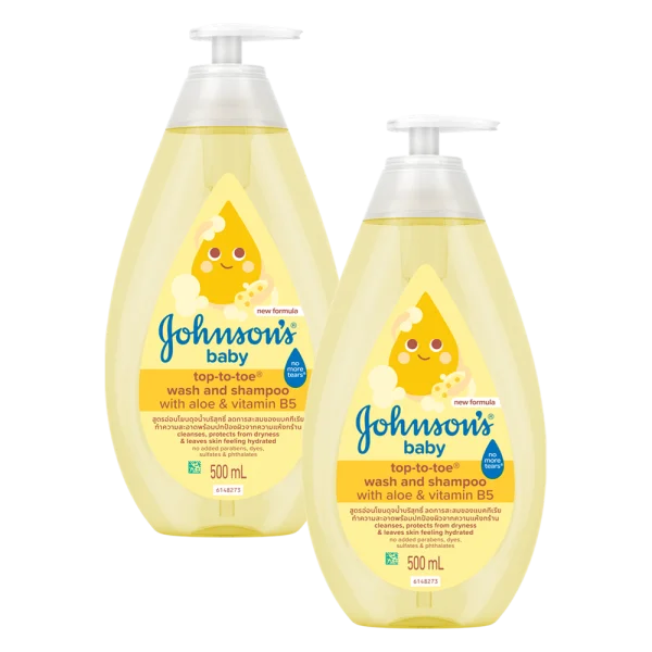 Combo 2 Sữa tắm gội toàn thân Johnson Baby 500ml