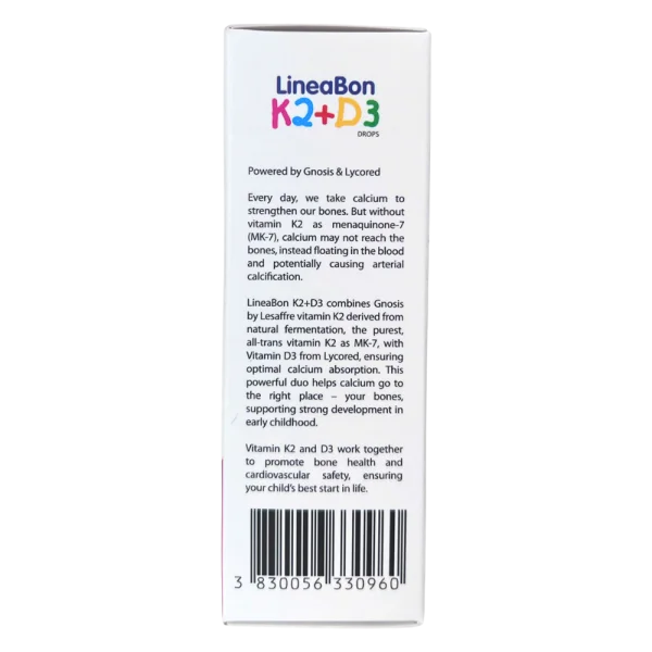 Combo 2 Thực phẩm bảo vệ sức khỏe Lineabon K2+D3 15ml *Giao bao bì ngẫu nhiên