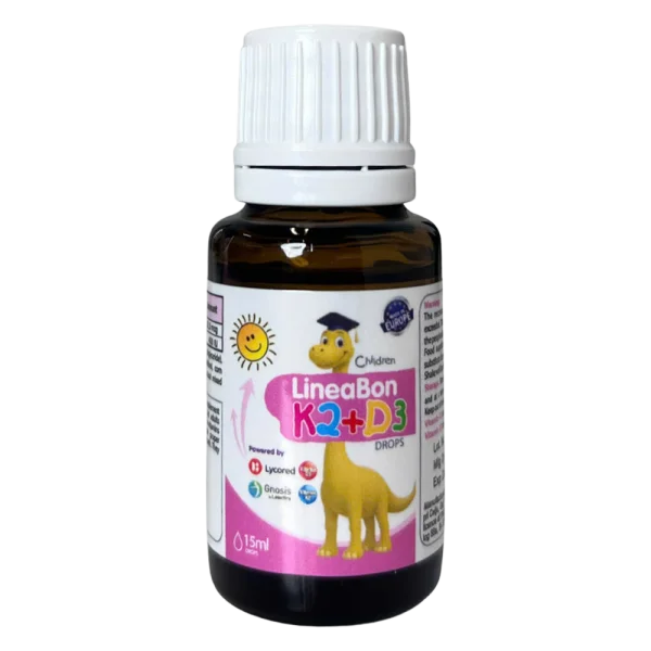 Combo 2 Thực phẩm bảo vệ sức khỏe Lineabon K2+D3 15ml *Giao bao bì ngẫu nhiên