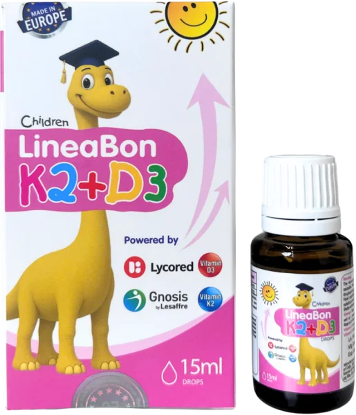 Thực phẩm bảo vệ sức khỏe Lineabon K2+D3 15ml