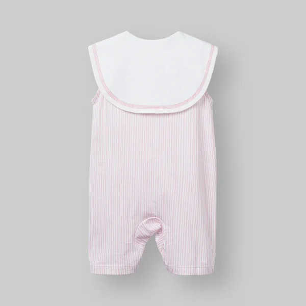 Bodysuit bé gái đùi Animo VD0126006 (0-12M,Hồng nhạt,NN07)