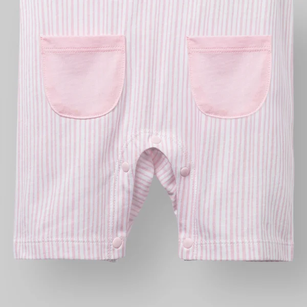 Bodysuit bé gái đùi Animo VD0126006 (0-12M,Hồng nhạt,NN07)