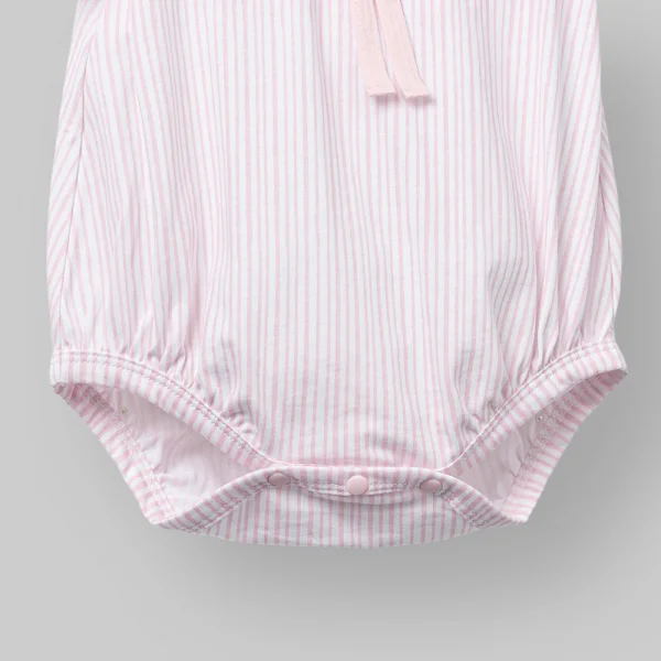 Bodysuit bé gái đùi Animo VD0126008 (0-12M,Hồng nhạt,NN07)