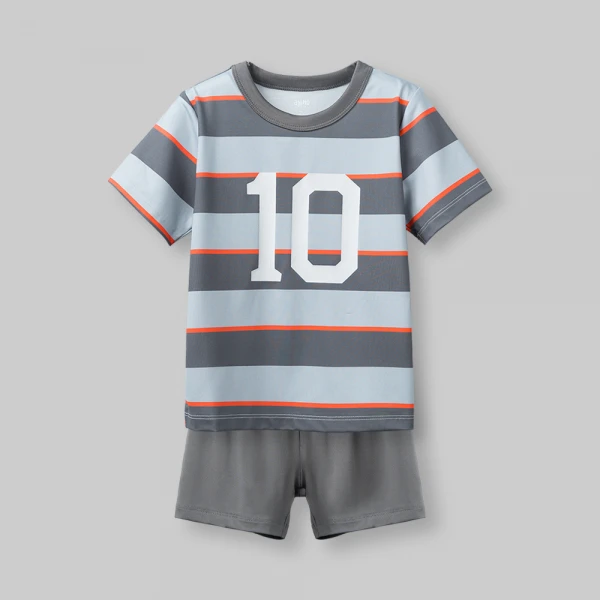 Bộ bé trai ngắn Animo Easy HN0426033 (1-4Y,Xám)