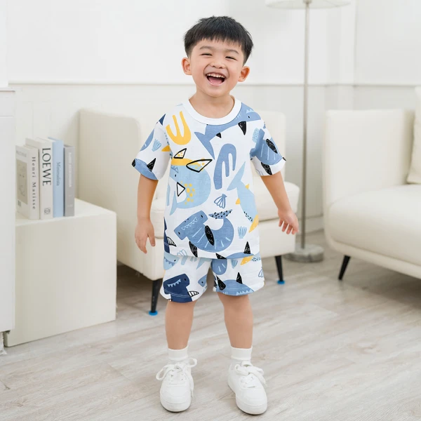 Bộ bé trai ngắnAnimo Easy HN0526028 (1-4Y Biển)