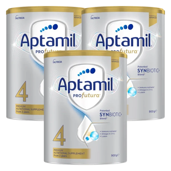 Combo 3 Sản phẩm dinh dưỡng c&ocirc;ng thức với mục đ&iacute;ch ăn bổ sung Aptamil Profutura 4 Premium Nutritional Supplement d&agrave;nh cho trẻ từ 3 tuổi