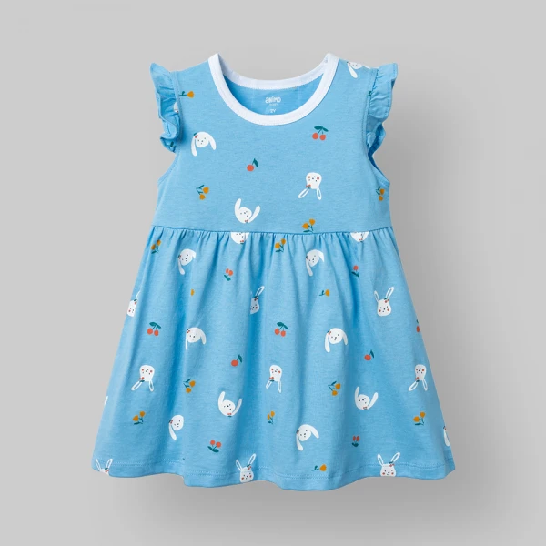 Đầm bé gái Animo Easy SU26 TX0526078 (1Y-4Y,Dương)
