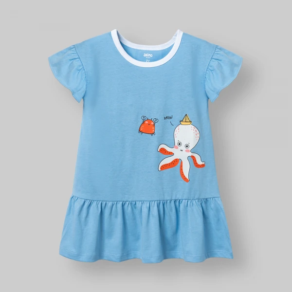 Đầm bé gái Animo Easy TX0326018 (1Y-4Y,Dương,TT02)