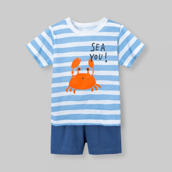 Bộ bé trai ngắnAnimo Easy HN0526030 (1-4Y Biển-dương)
