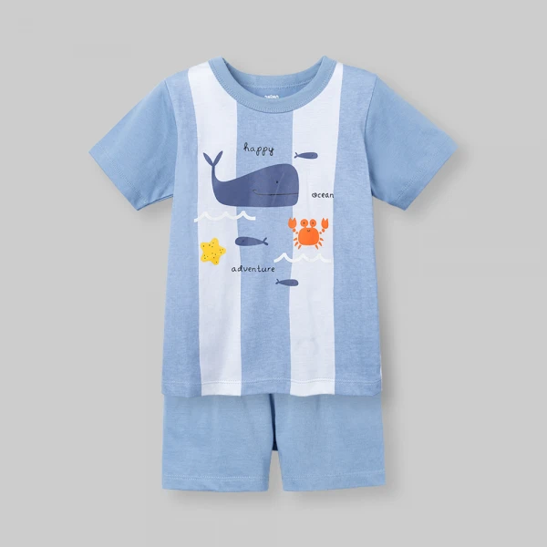 Bộ bé trai ngắnAnimo Easy HN0526031 (1-4Y Biển)