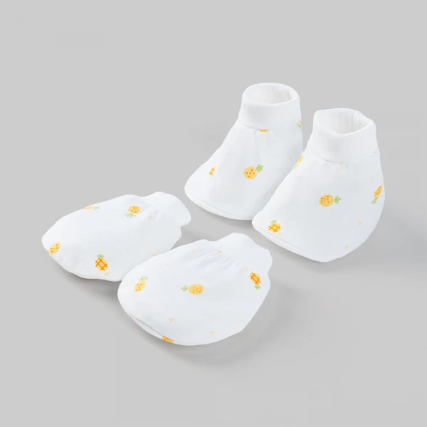 Set 6 bao tay chân bé trai bo Animo BA0126064 (NB, nhiều màu)
