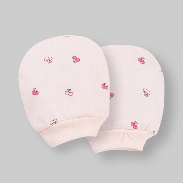Set nón bao tay chân bé gái bo Animo HN0226038 (NB,Nhiều màu)