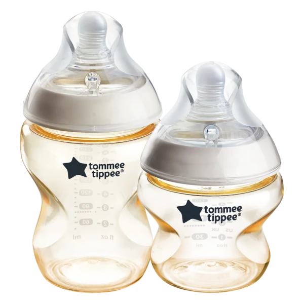 Combo 1 Bình Sữa PPSU Ty Siêu Mềm Tự Nhiên Tommee Tippee Natural Start 150ml, Núm Ty Đi Kèm 0-3 Tháng và 1 Bình Sữa PPSU Ty Siêu Mềm Tự Nhiên Tommee Tippee Natural Start 260ml, Núm Ty Đi Kèm 3-6 Tháng