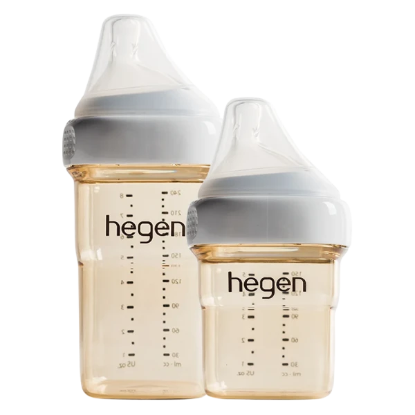Combo 1 Bình sữa Hegen PPSU 240m (3-6M) và 1 Bình sữa Hegen PPSU 150ml  (1-3 M)