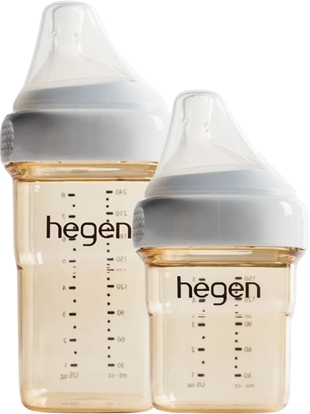 Combo 1 Bình sữa Hegen PPSU 240m (3-6M) và 1 Bình sữa Hegen PPSU 150ml  (1-3 M)