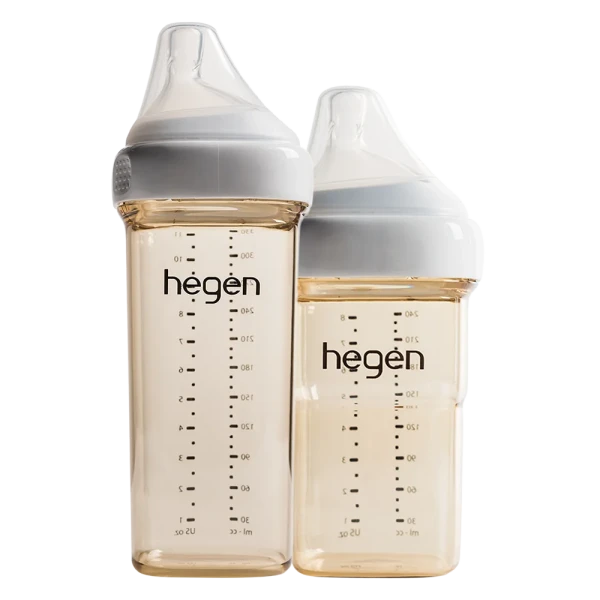 Combo 1 Bình sữa Hegen PPSU 240m (3-6M) và 1 Bình sữa Hegen PPSU 330ml (6M+)