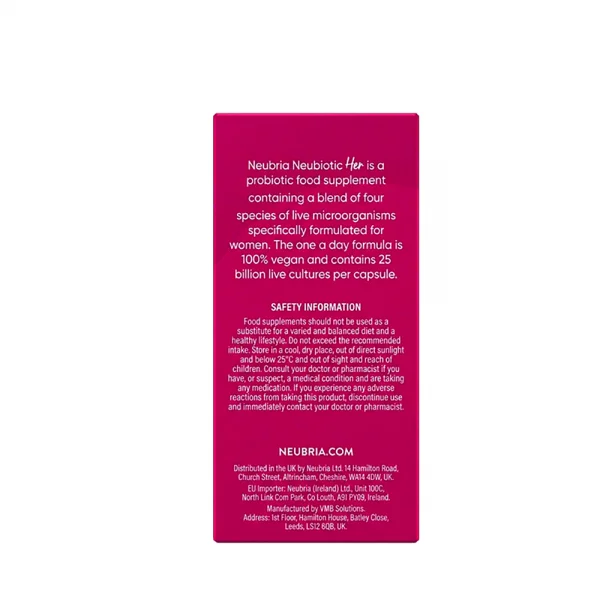 Thực phẩm bảo vệ sức khỏe Neubria® Neubiotic Her