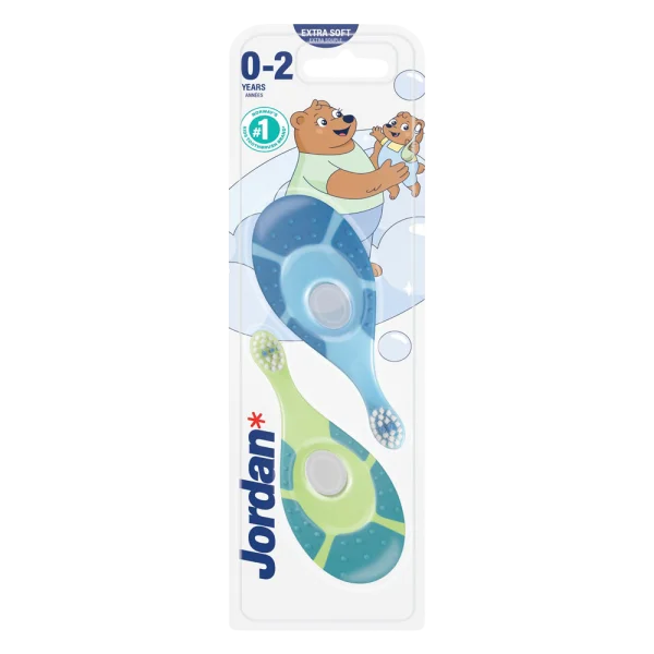 Bàn chải đánh răng Jordan Step 1 (0-2 tuổi)